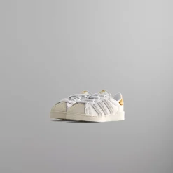 Cheap Kith Kids Classics For Adidas Originals Toddler Superstar White / Off White
