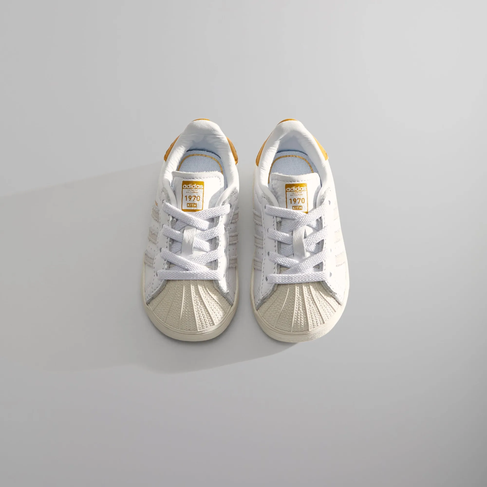 Cheap Kith Kids Classics For Adidas Originals Toddler Superstar White / Off White