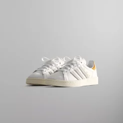 Shop Kith Kids Classics For Adidas Originals Pre-School Campus 80S White / Off White