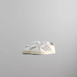 Clearance Kith Kids Classics For Adidas Originals Toddler Campus 80S White / Off White
