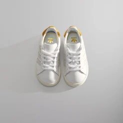 Clearance Kith Kids Classics For Adidas Originals Toddler Campus 80S White / Off White