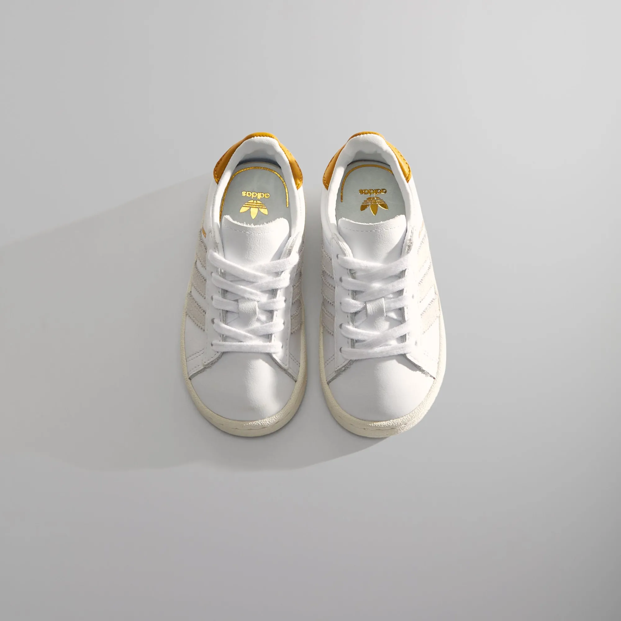 Clearance Kith Kids Classics For Adidas Originals Toddler Campus 80S White / Off White