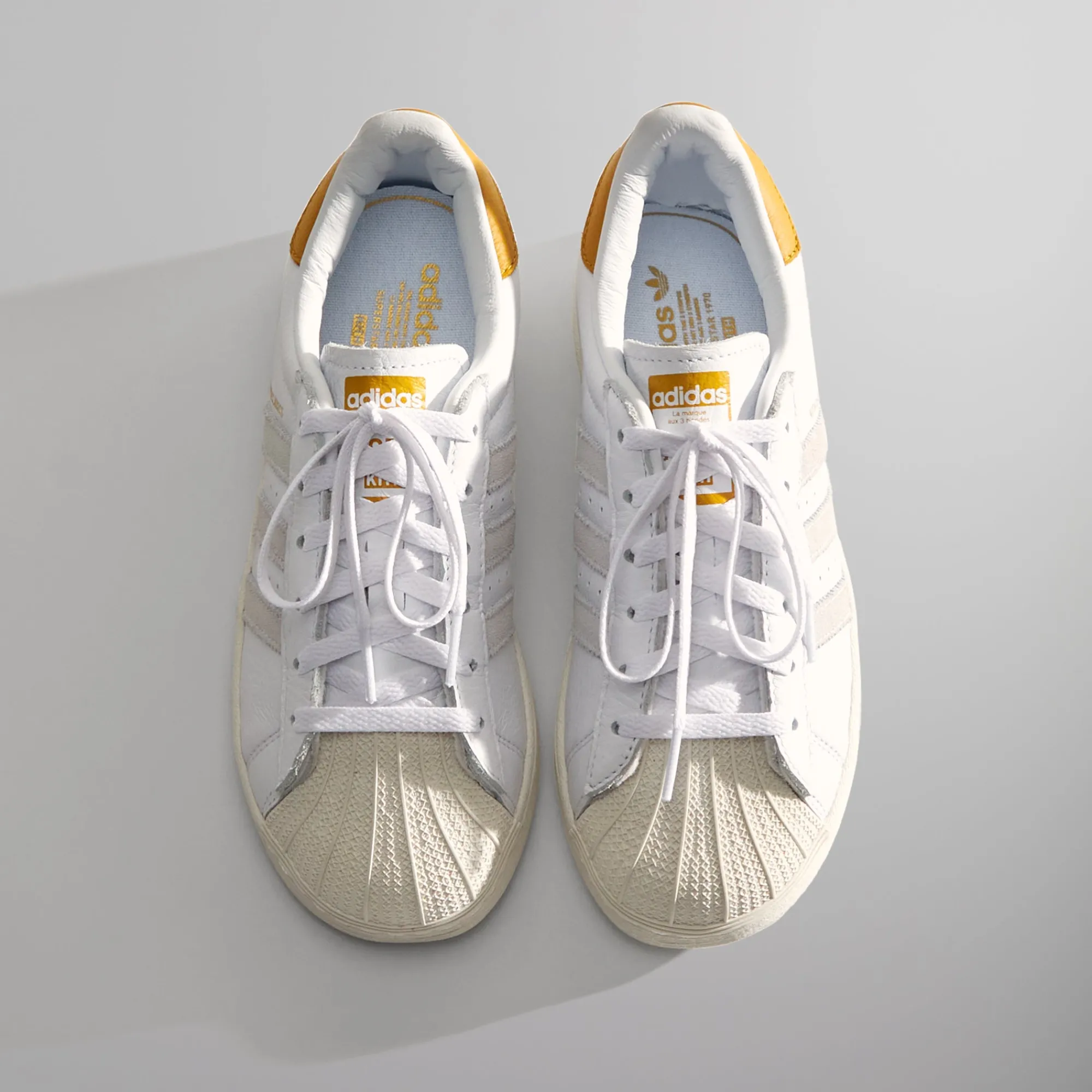 Cheap Kith Kids Classics For Adidas Originals Pre-School Superstar White / Off White