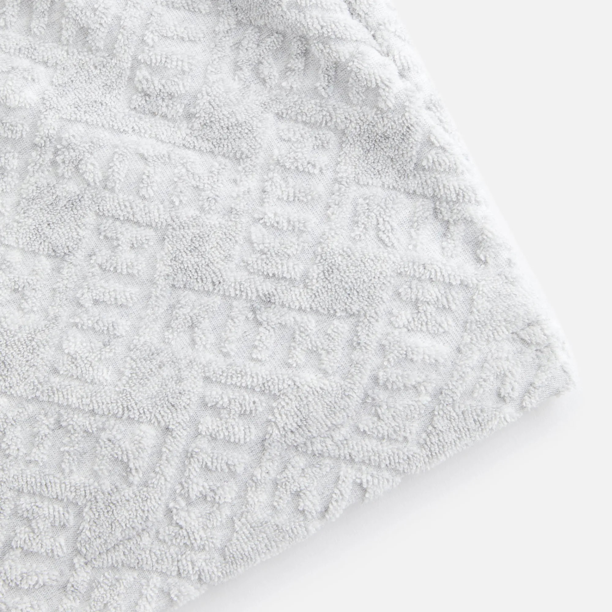 Cheap Kith Kids Monogram Terry Short Light Heather Grey
