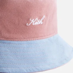 Discount Kith Kids Novelty Blocked Bucket Pink Opal