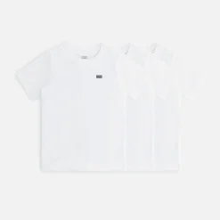Shop Kith Kids 3-Pack Tees White