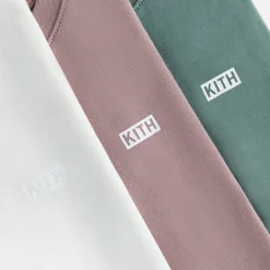 Sale Kith Kids 3-Pack Tees Dusty Mauve Multi