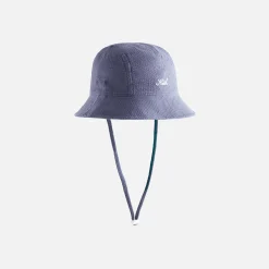 Discount Kith Kids 5-Panel Seersucker Bucket Hat Torpedo