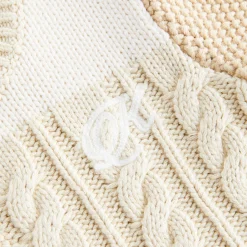 Online Kith Kids Patchwork Knit Crewneck Durum