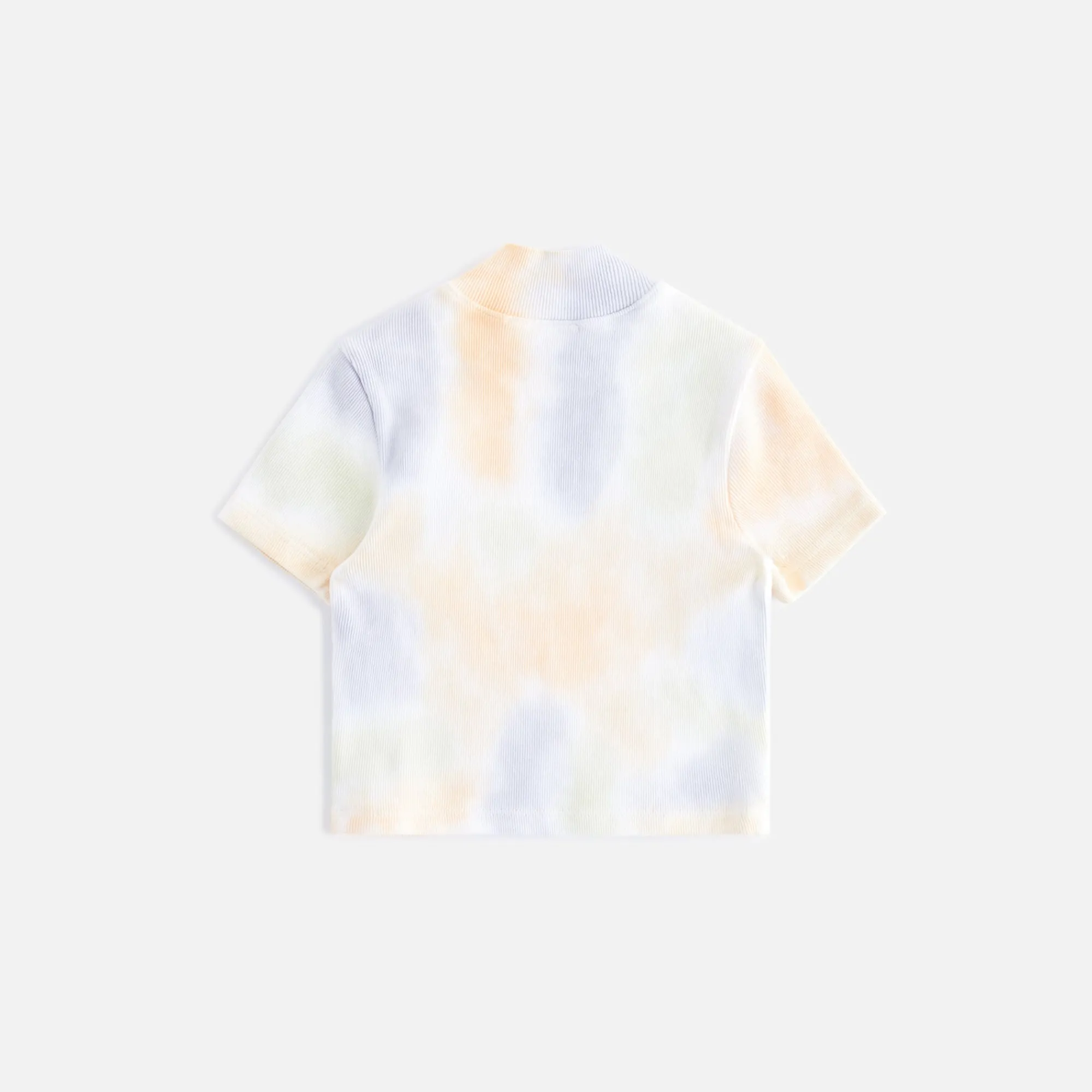Fashion Kith Kids Tie-Dye Fitted Mockneck Tee Mint
