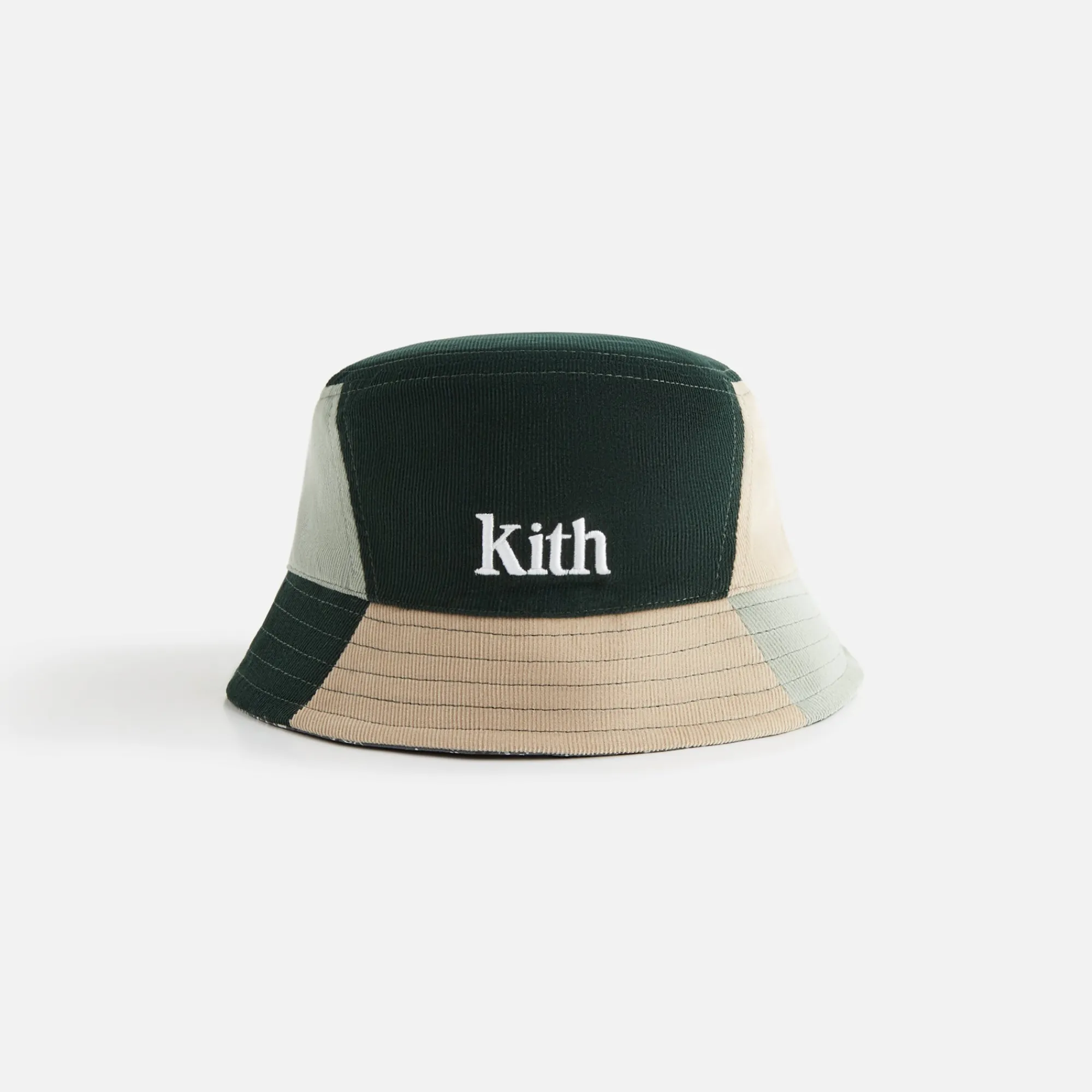 New Kith Kids Woodpoint Reversible Bucket Hat Court