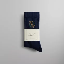 Sale Kith K&K Laurel Socks Nocturnal