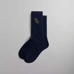 Sale Kith K&K Laurel Socks Nocturnal