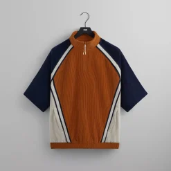 Outlet Kith Linden Retro Quarter Zip Carmelite