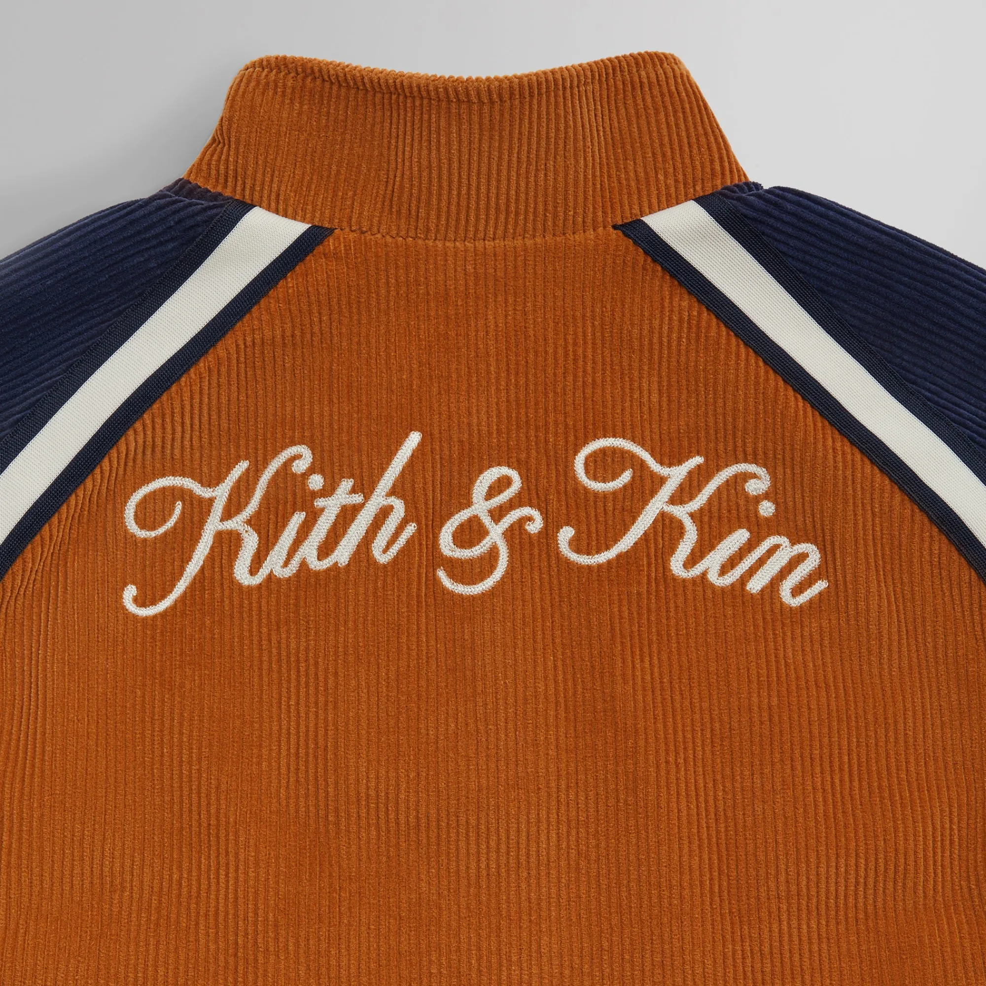Outlet Kith Linden Retro Quarter Zip Carmelite