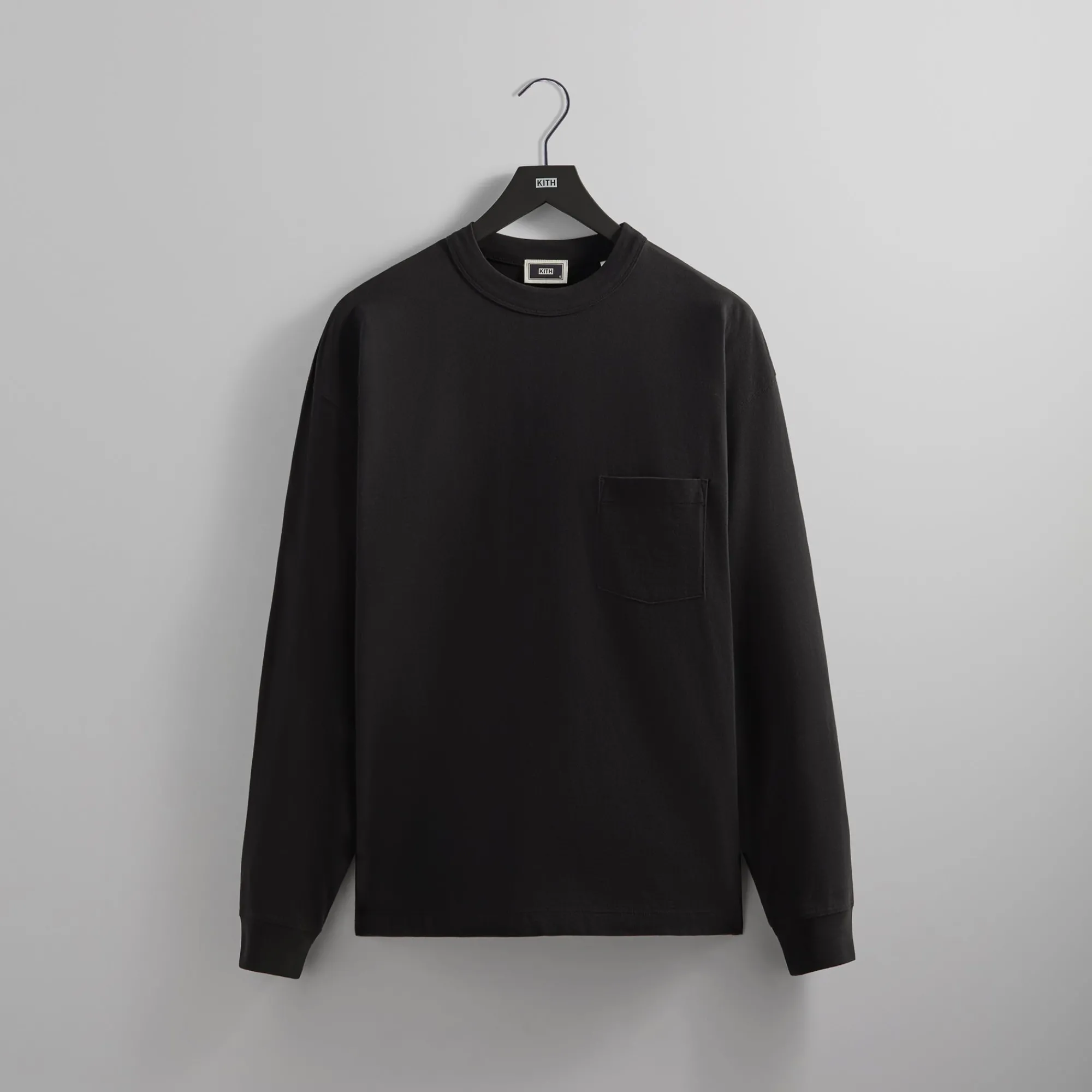 Best Kith Long Sleeve Leonard Tee Black