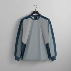 Fashion Kith Long Sleeve Panelled Otto Tee Cavan
