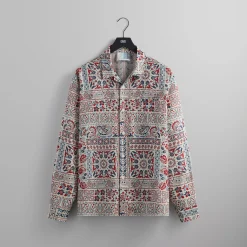 Fashion Kith Long Sleeve Thompson Shirt Sandrift