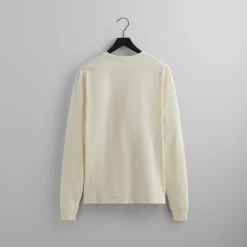 Cheap Kith Long Sleeve Vintage Wash Tee Sandrift