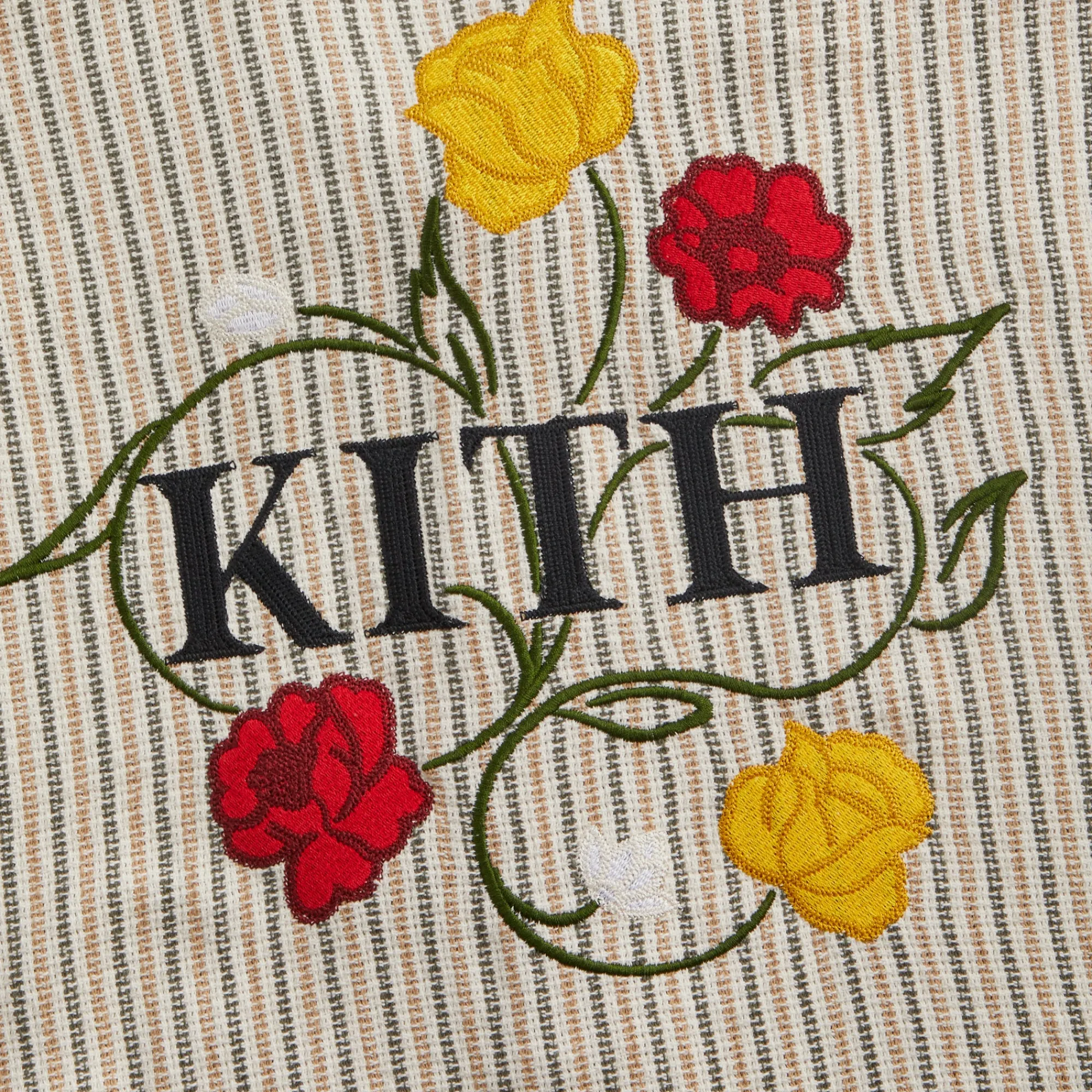 Outlet Kith L/S Boxy Collared Overshirt Loft