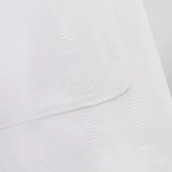 Flash Sale Kith L/S Poplin Boxy Collared Overshirt White