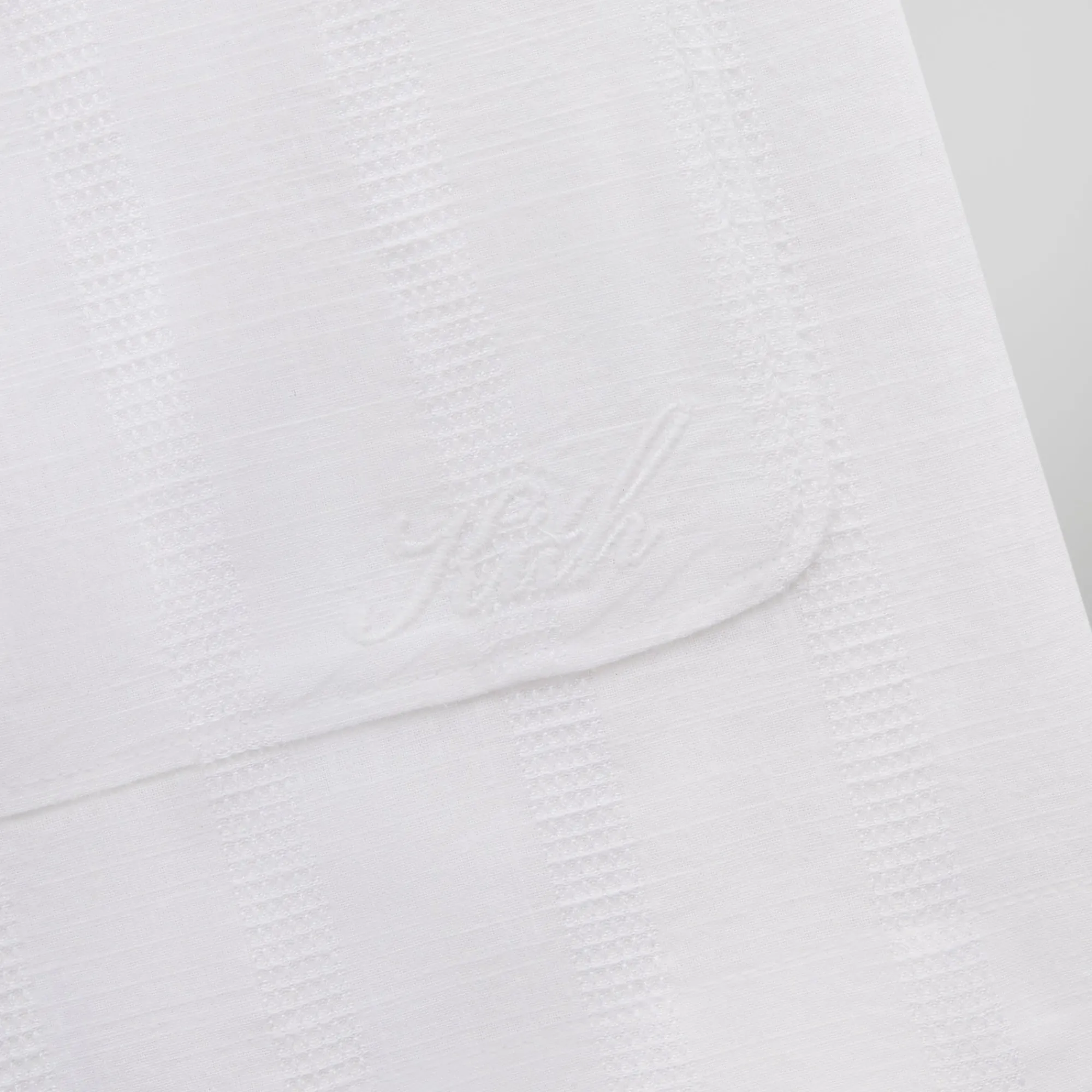 Flash Sale Kith L/S Poplin Boxy Collared Overshirt White