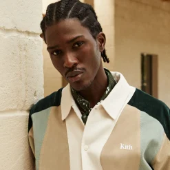 Online Kith Micro Cord Woodpoint Shirt Reverie