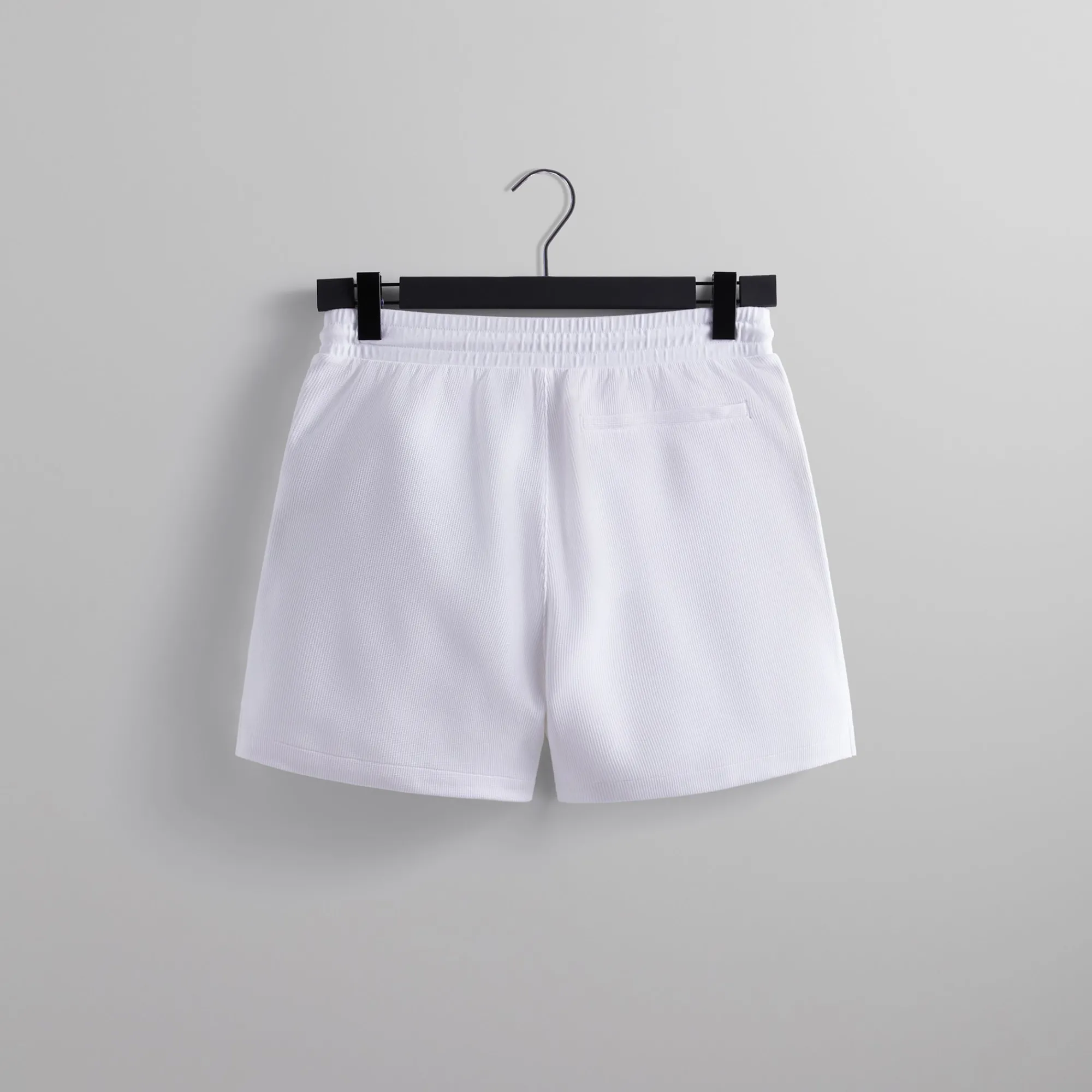 Cheap Kith Micro Waffle Graham Short White