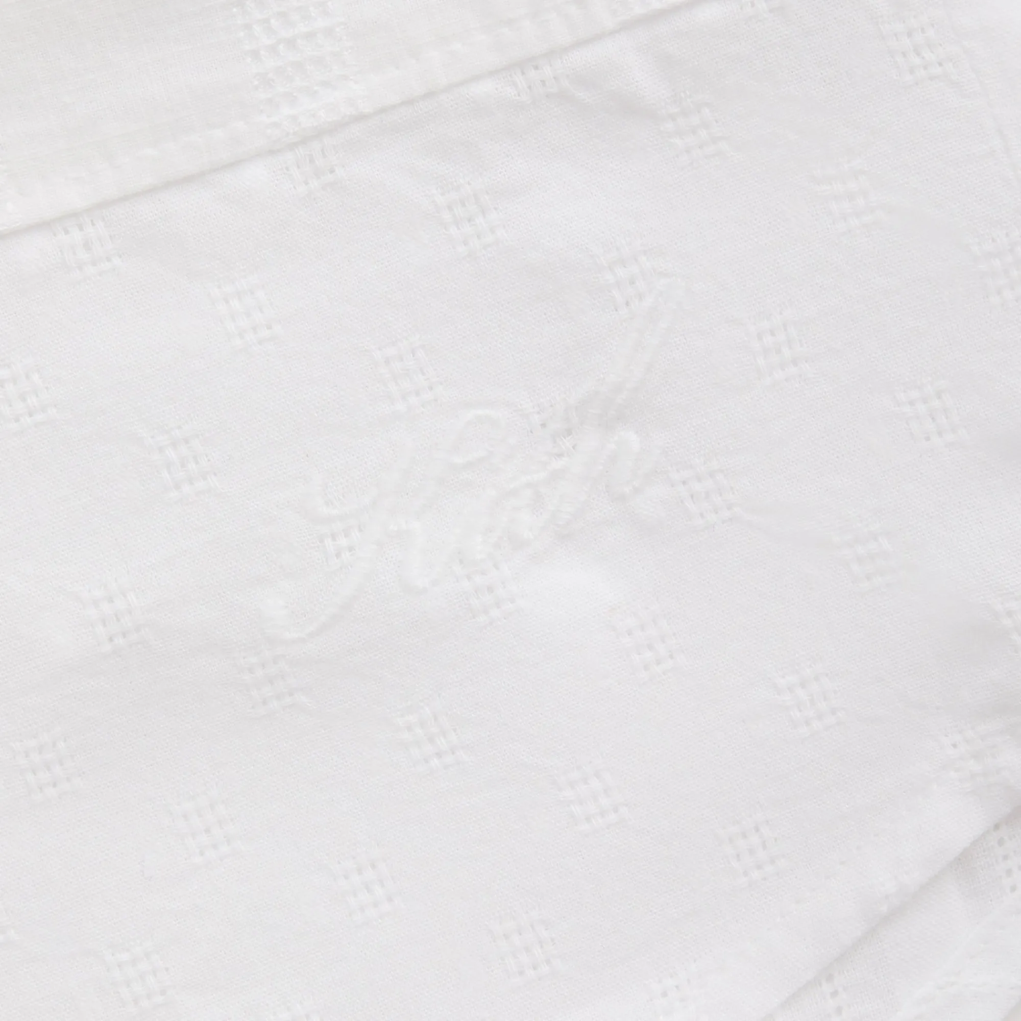 Fashion Kith Mixed Dobby Apollo L/S Shirt White