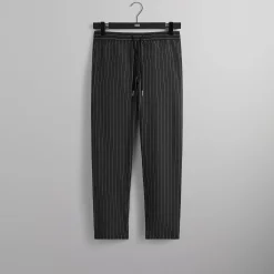 Store Kith Modern Stripe Barrow Pant Black