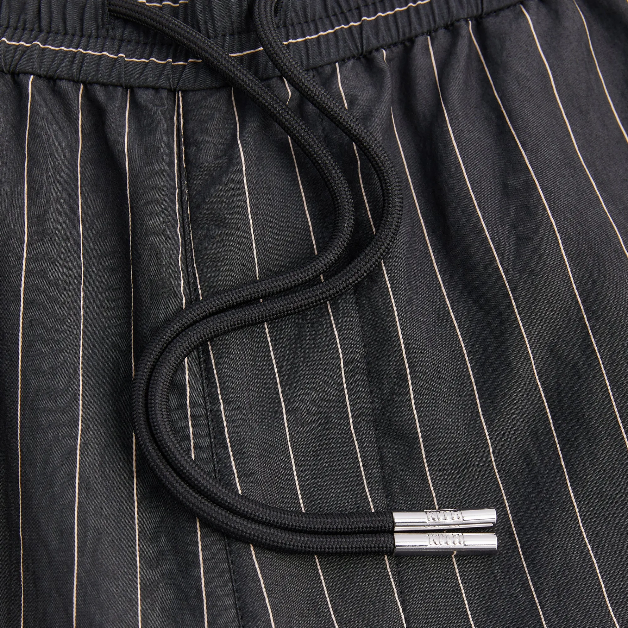 Store Kith Modern Stripe Barrow Pant Black