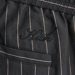 Store Kith Modern Stripe Barrow Pant Black