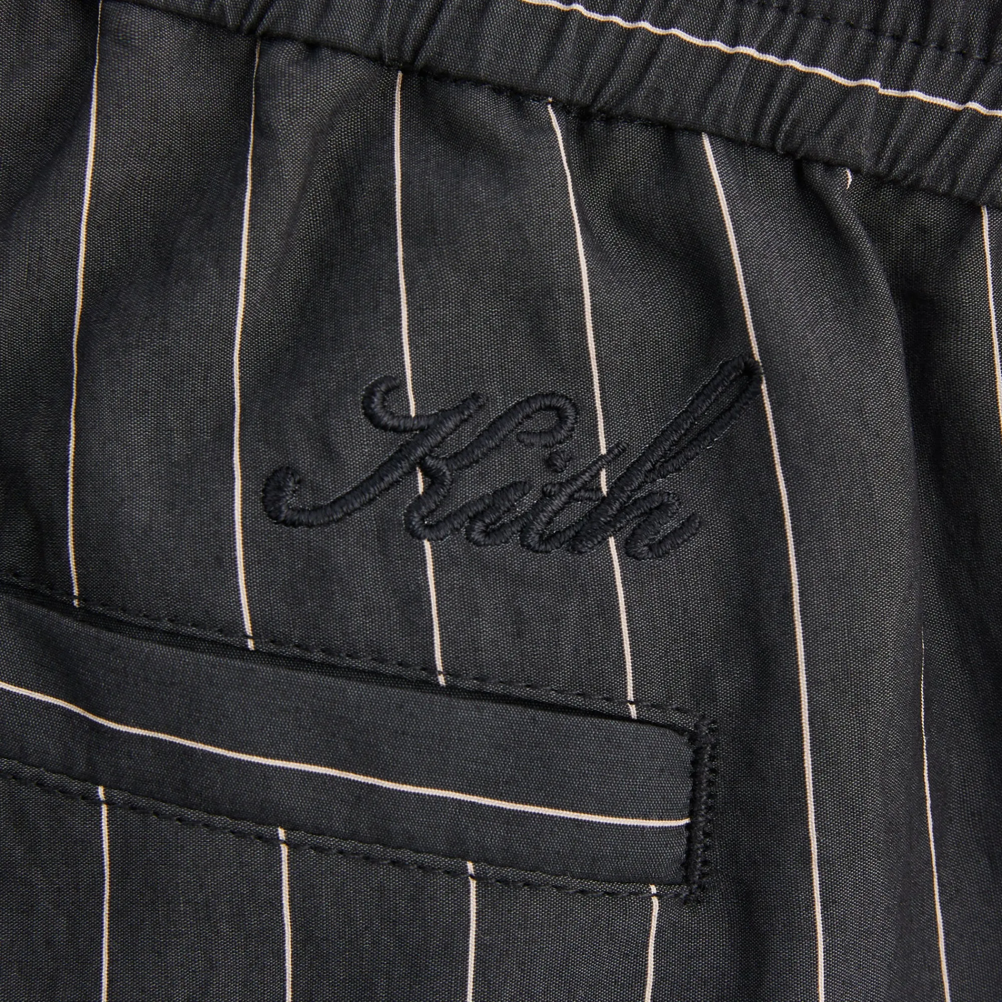 Store Kith Modern Stripe Barrow Pant Black