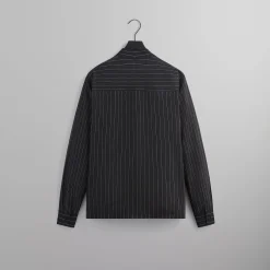 Shop Kith Modern Stripe Sullivan Gi Black