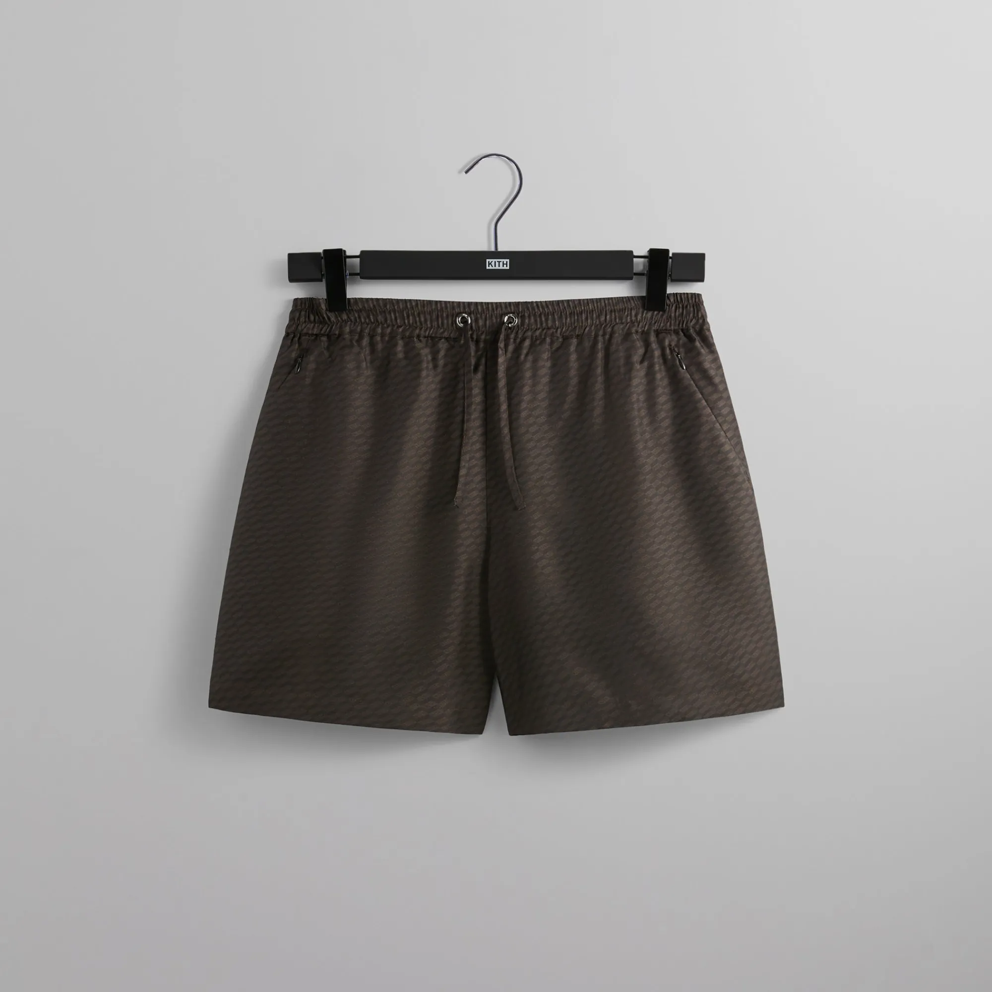 Online Kith Monogram Silk Cedar Short Kindling