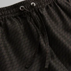 Online Kith Monogram Silk Cedar Short Kindling