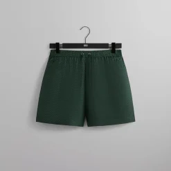 Clearance Kith Monogram Silk Cedar Short Stadium