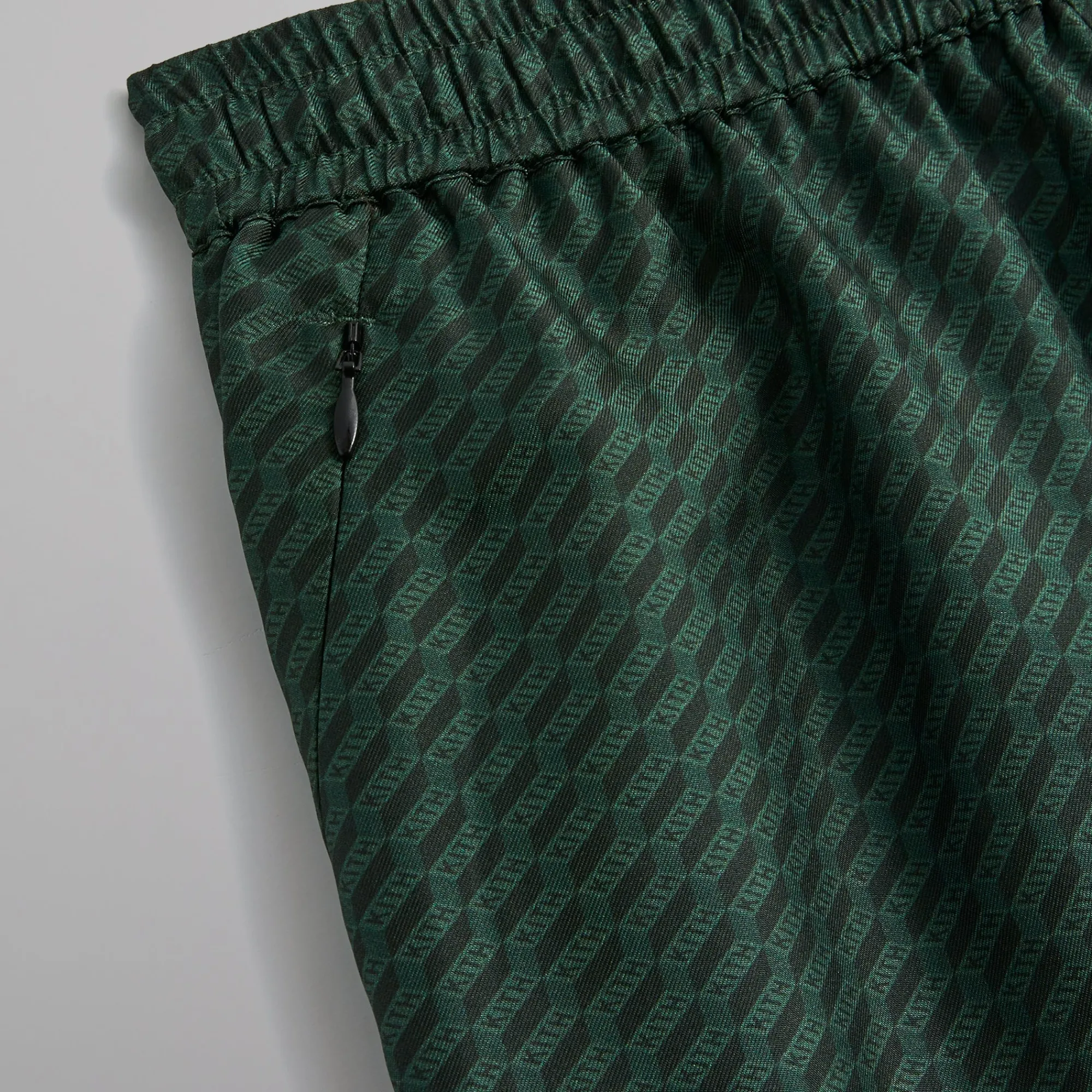Clearance Kith Monogram Silk Cedar Short Stadium