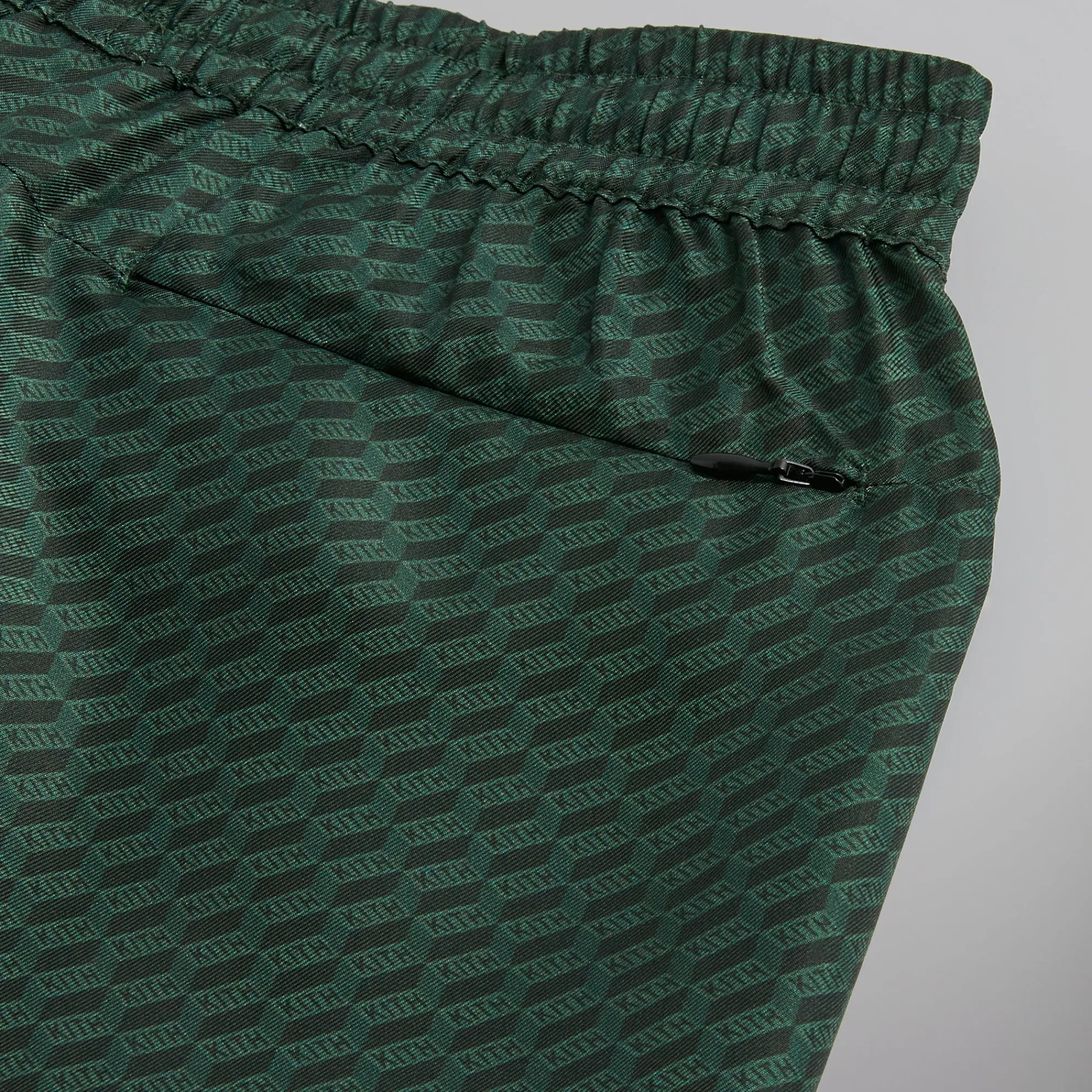 Clearance Kith Monogram Silk Cedar Short Stadium