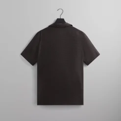 Sale Kith Monogram Silk Thompson Camp Collar Shirt Kindling