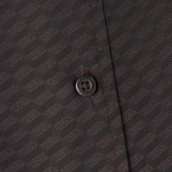 Sale Kith Monogram Silk Thompson Camp Collar Shirt Kindling