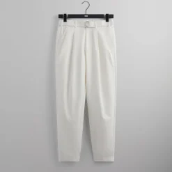 Best Kith Montrose Belted Pant White