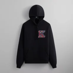 Outlet Kith Needlepoint Hoodie Black