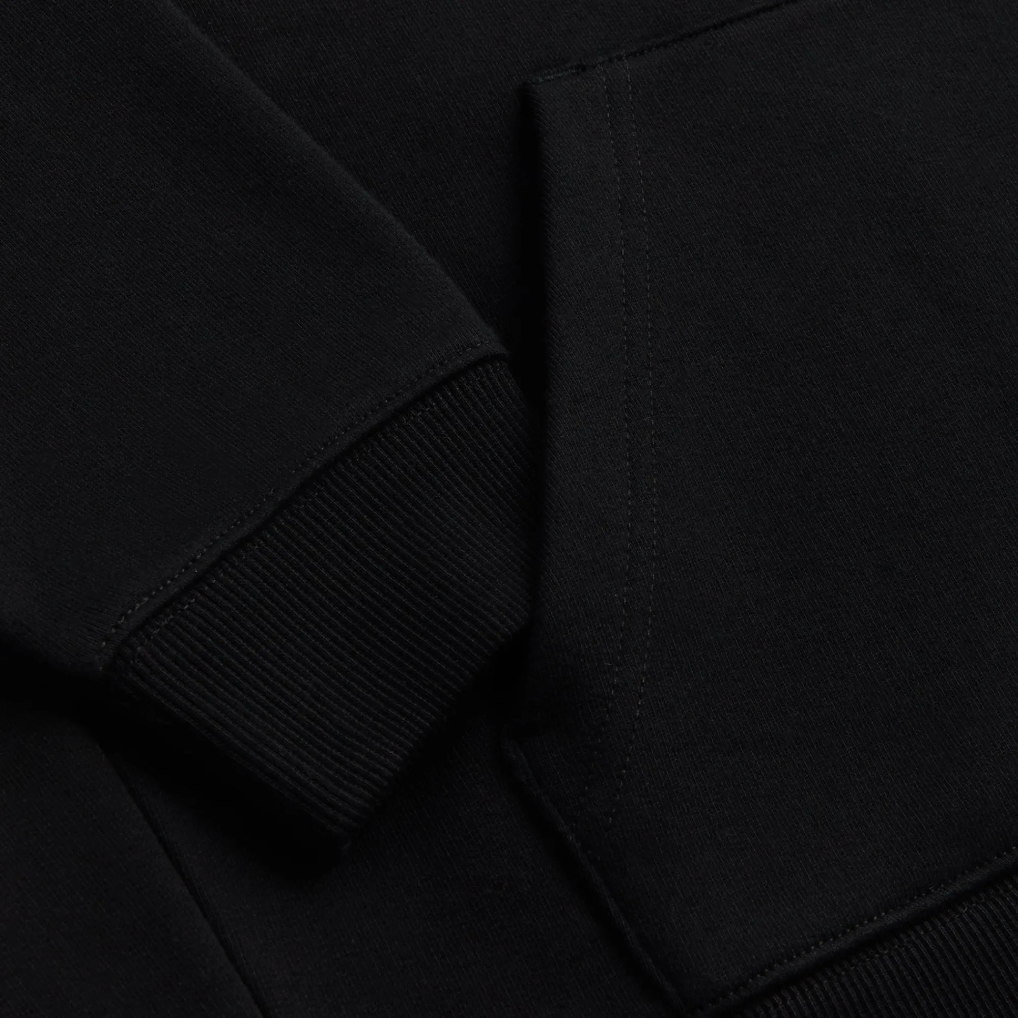 Outlet Kith Needlepoint Hoodie Black