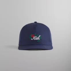 Flash Sale Kith Needlepoint Roses Snapback Nocturnal