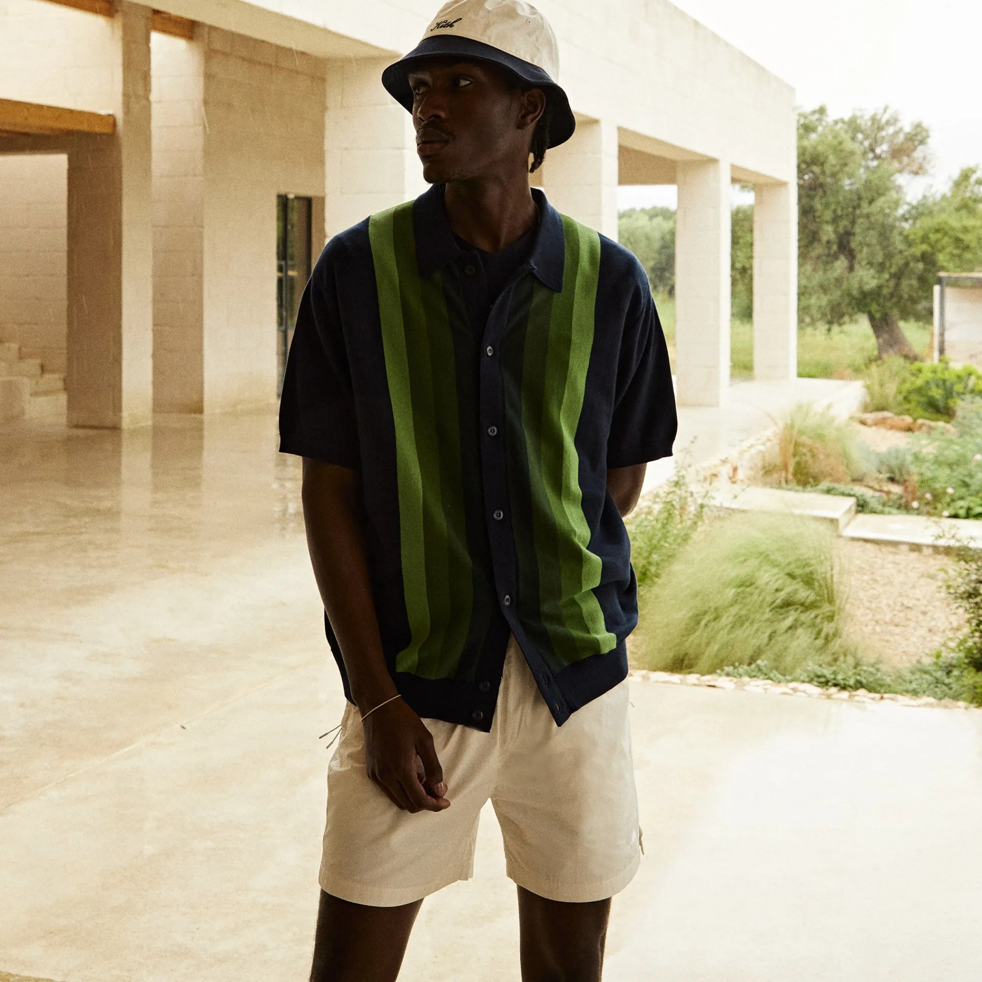 Cheap Kith Nylon Active Short Sandrift