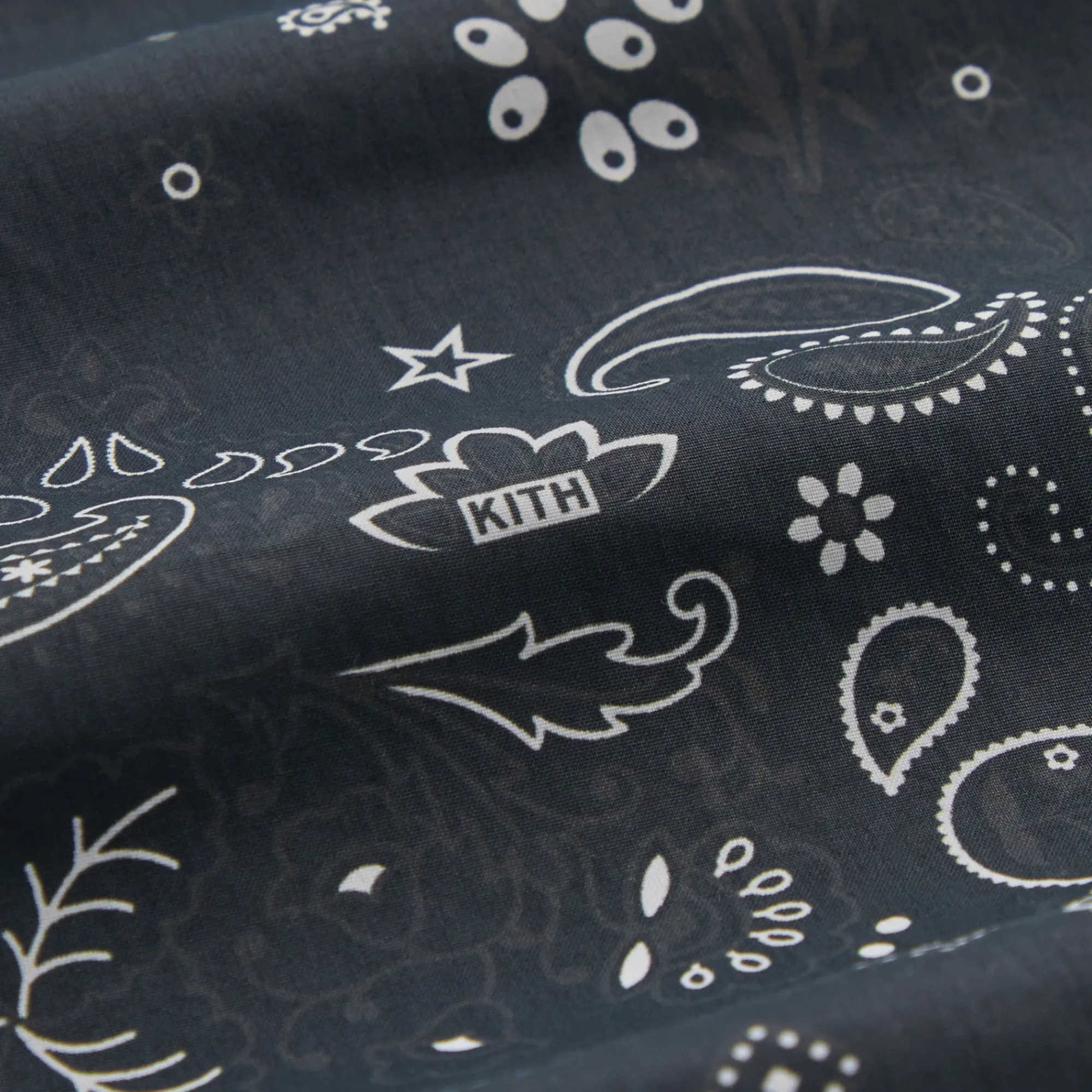 Clearance Kith Paisley Collins Swim Short Black