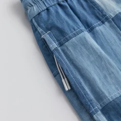 Cheap Kith Patchwork Active Short Indigo