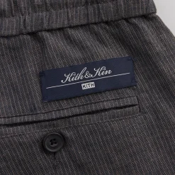 Cheap Kith Pinstripe Linen Almont Pant Kindling
