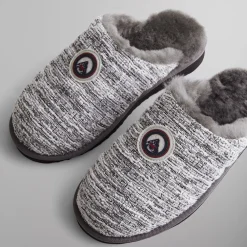 Store Kith Puffed Tweed Sherpa Slippers Statue